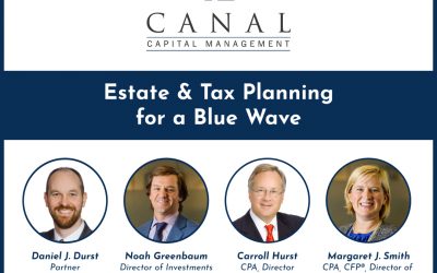 Listen to our Oct. 2020 webinar on Estate and Tax Planning for a possible Blue Wave.